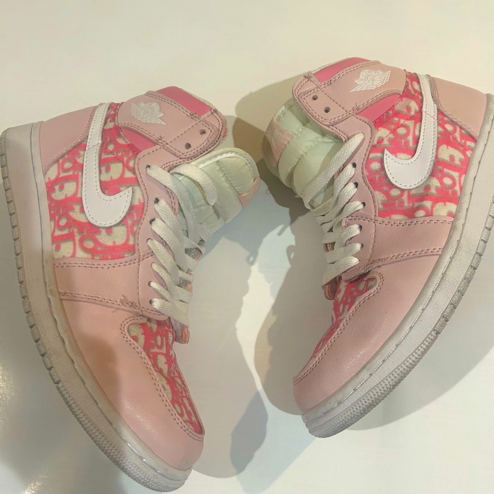 Dior Nike Air Jordan High-Top Women's Sneakers